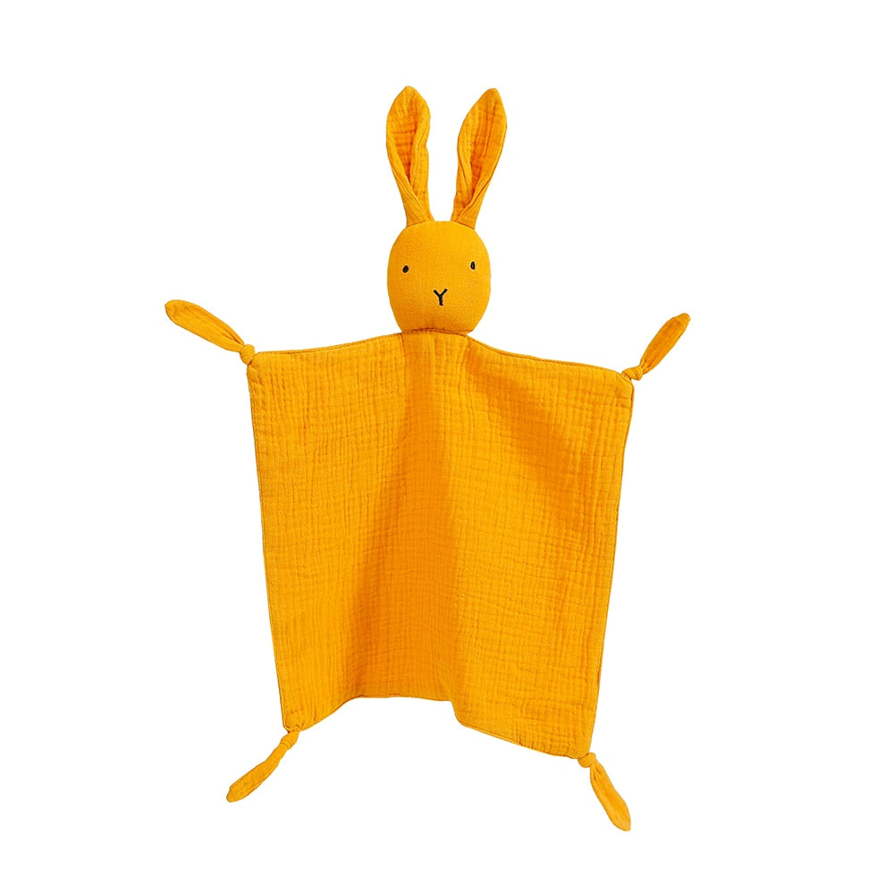 Doudou de Conejo Amarillo_28 x 28 cm
