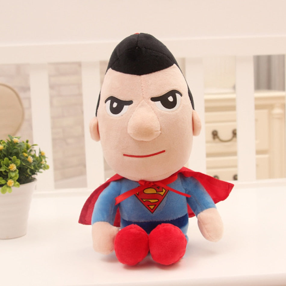 Superman con Cabeza Grande de Peluche_25 cm